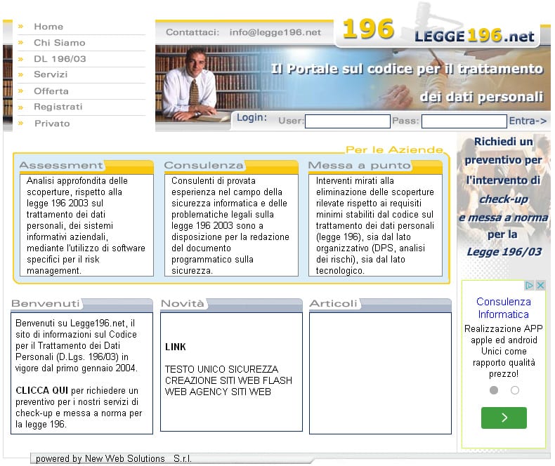 SOFTWARE DOCUMENTO PROGRAMMATICO SICUREZZA SCARICARE