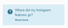 CrowdFire avviso analisi dati Instagram
