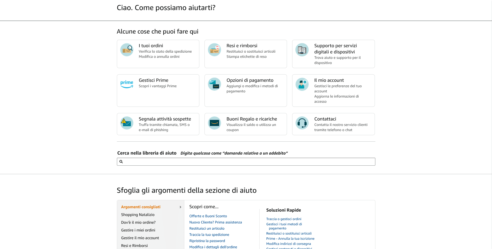 25 consigli per gestire un e-commerce di successo nel 2026 Amazon: Assistenza clienti
