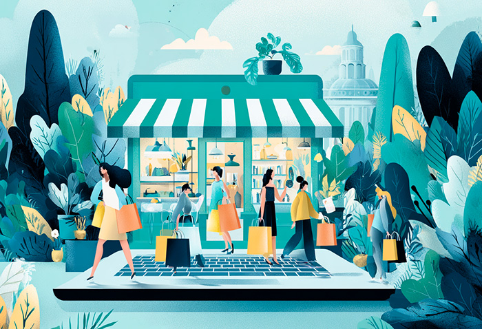 scheda prodotto nell'e-commerce
