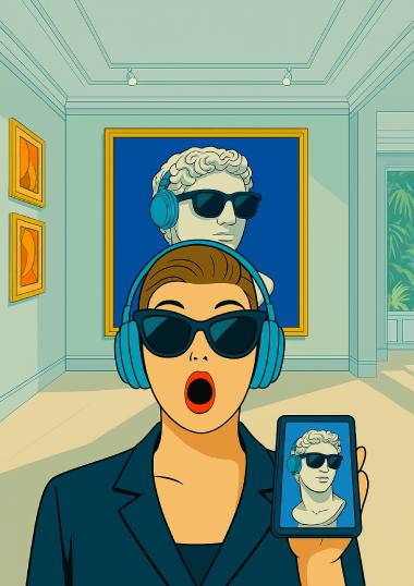 creazione di contenuti con aiuto dell'AI per la comunicazione